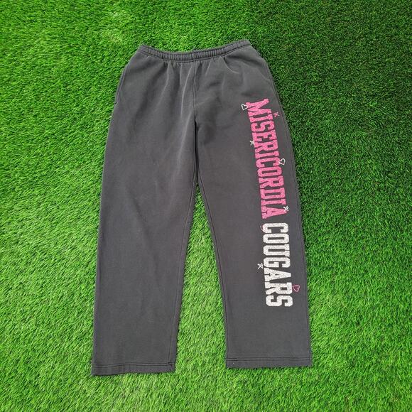 Misericordia University Cougars Sweatpants Womens S/M Baggy - Picture 1 of 16